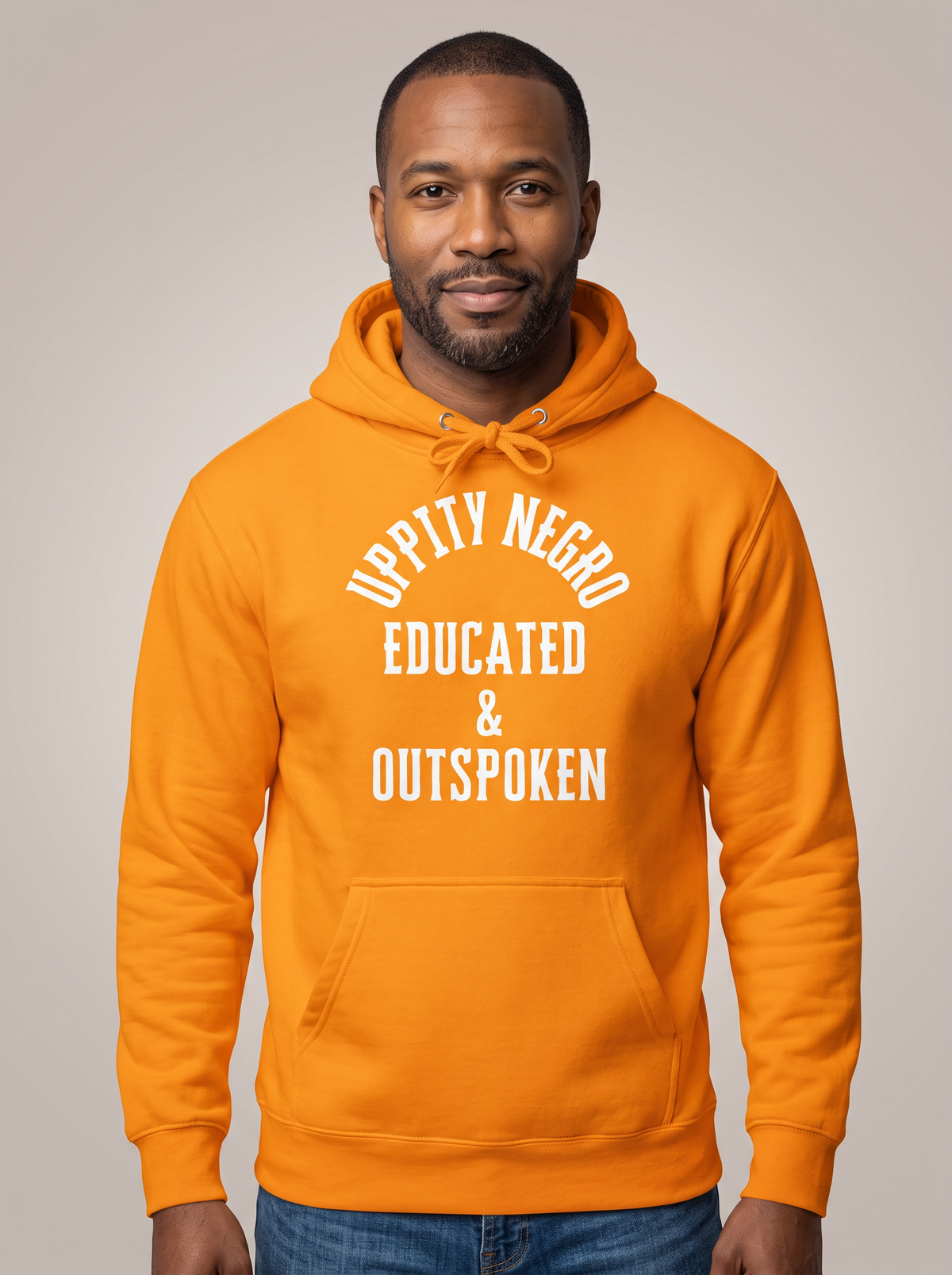 Uppity Negro...Educated & Outspoken Unisex Hoodie