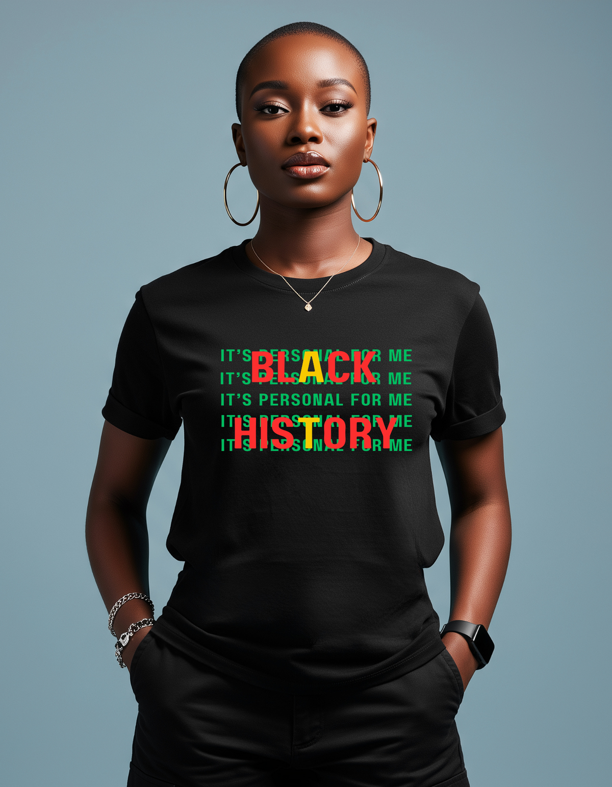 It's Personal For Me...Unisex organic ribbed neck t-shirt