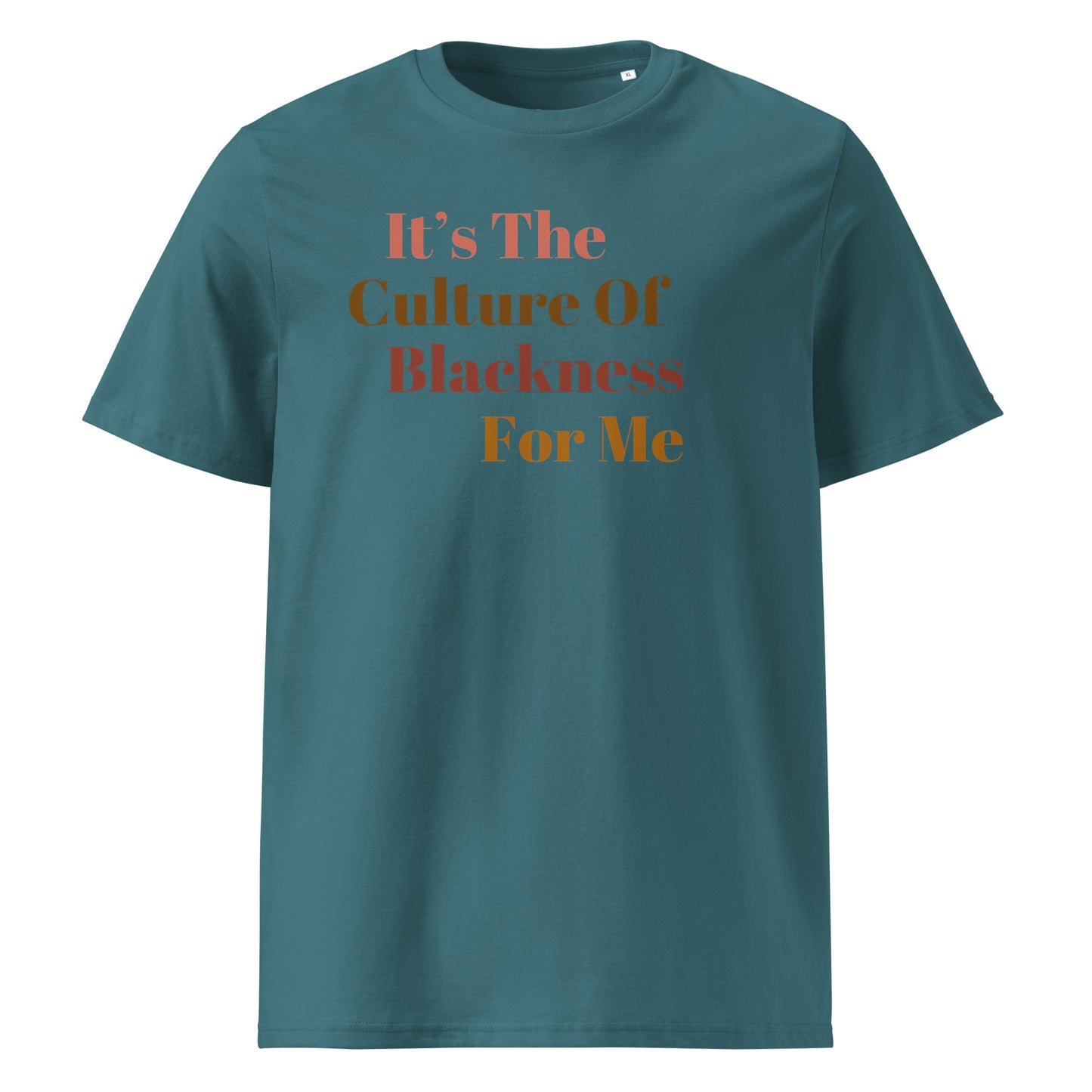 It's The CULTURE Of Blackness For Me...Unisex organic cotton t-shirt